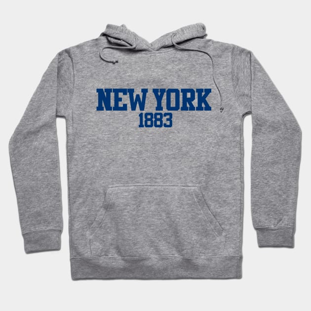 New York 1883 Hoodie by GloopTrekker